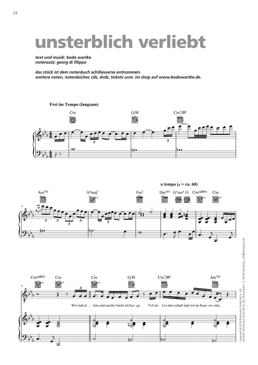 Bodo Wartke – Noten PDF
