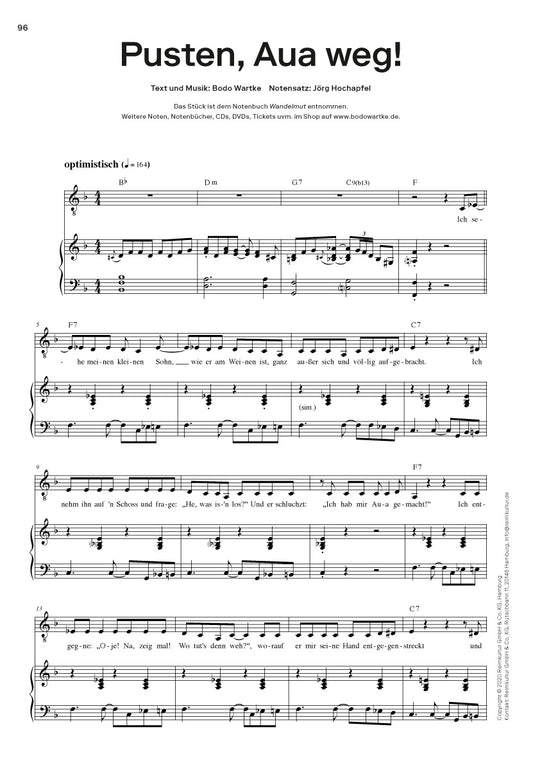 Bodo Wartke – Noten PDF