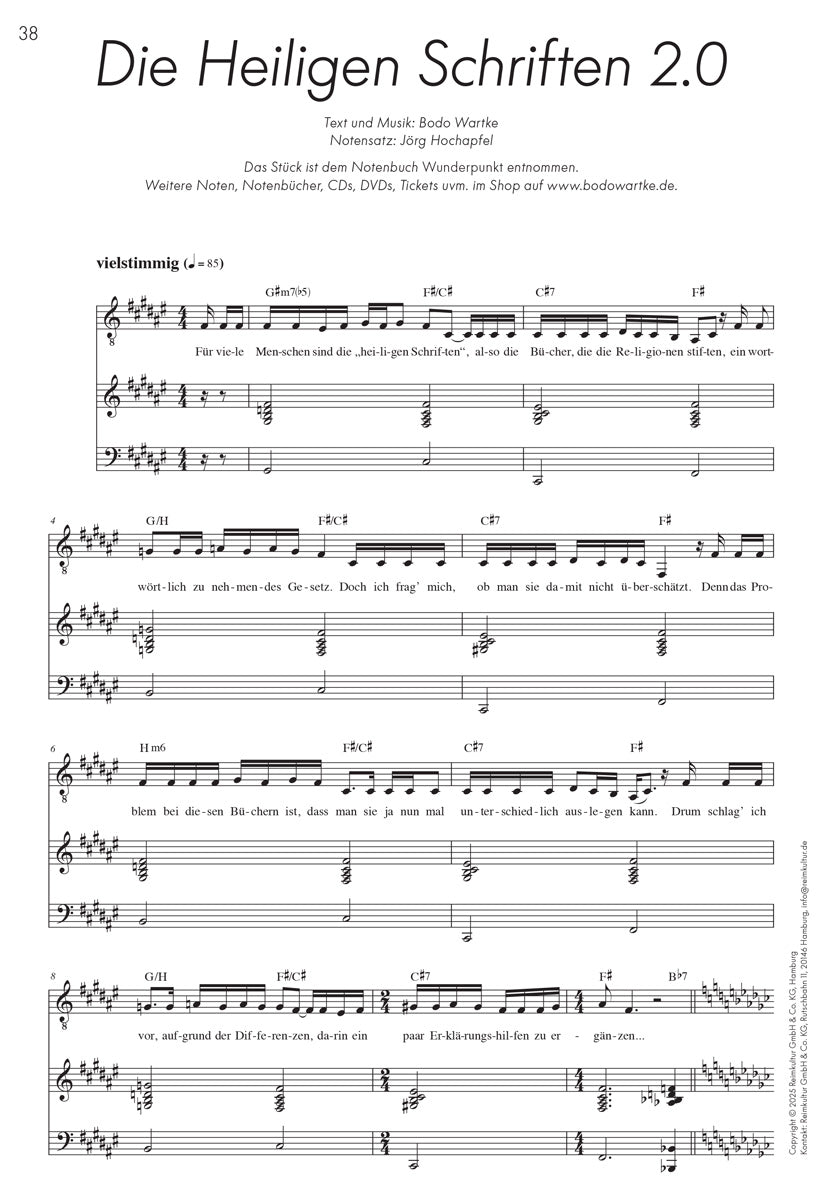 Die heiligen Schriften 2.0