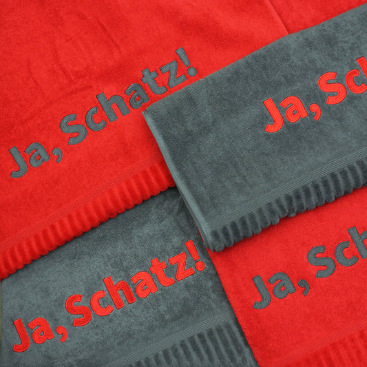 Ja, Schatz! - Badetuch