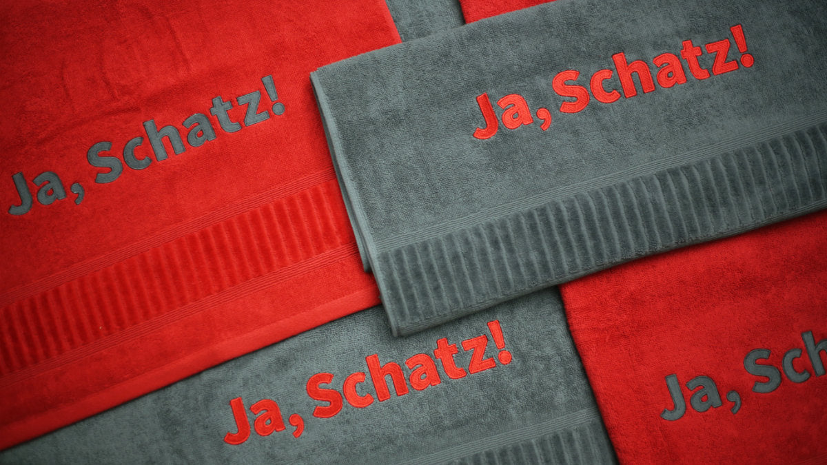 Ja, Schatz! - Handtuch