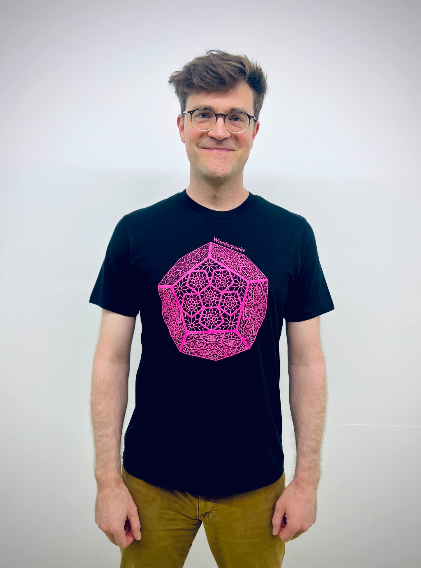 Dodekaeder T-Shirt (Schwarz)