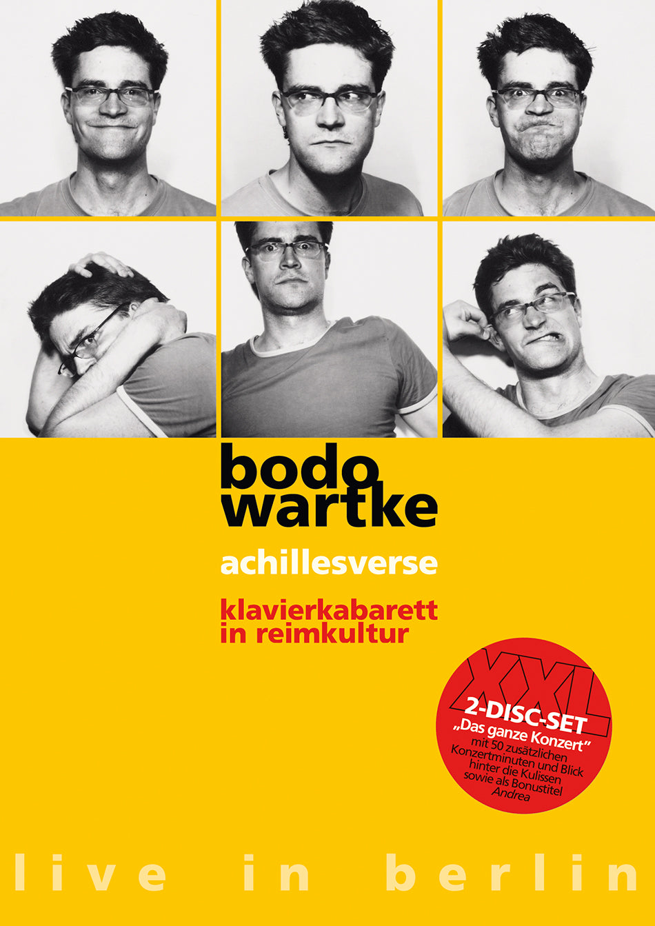 Achillesverse live - XXL (DVD) - Cover