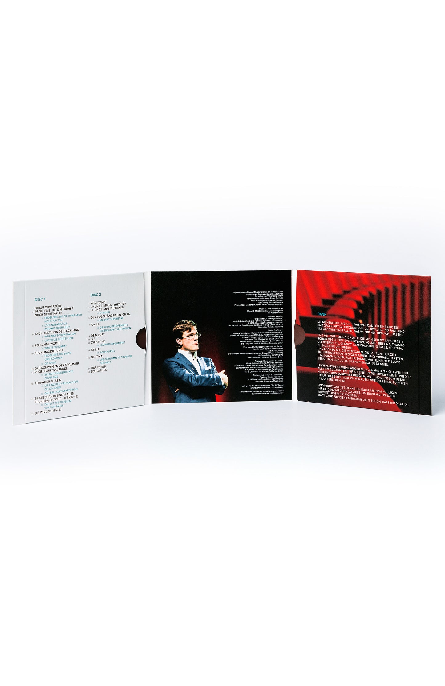 Klaviersdelikte - live in Bremen - Doppel-CD