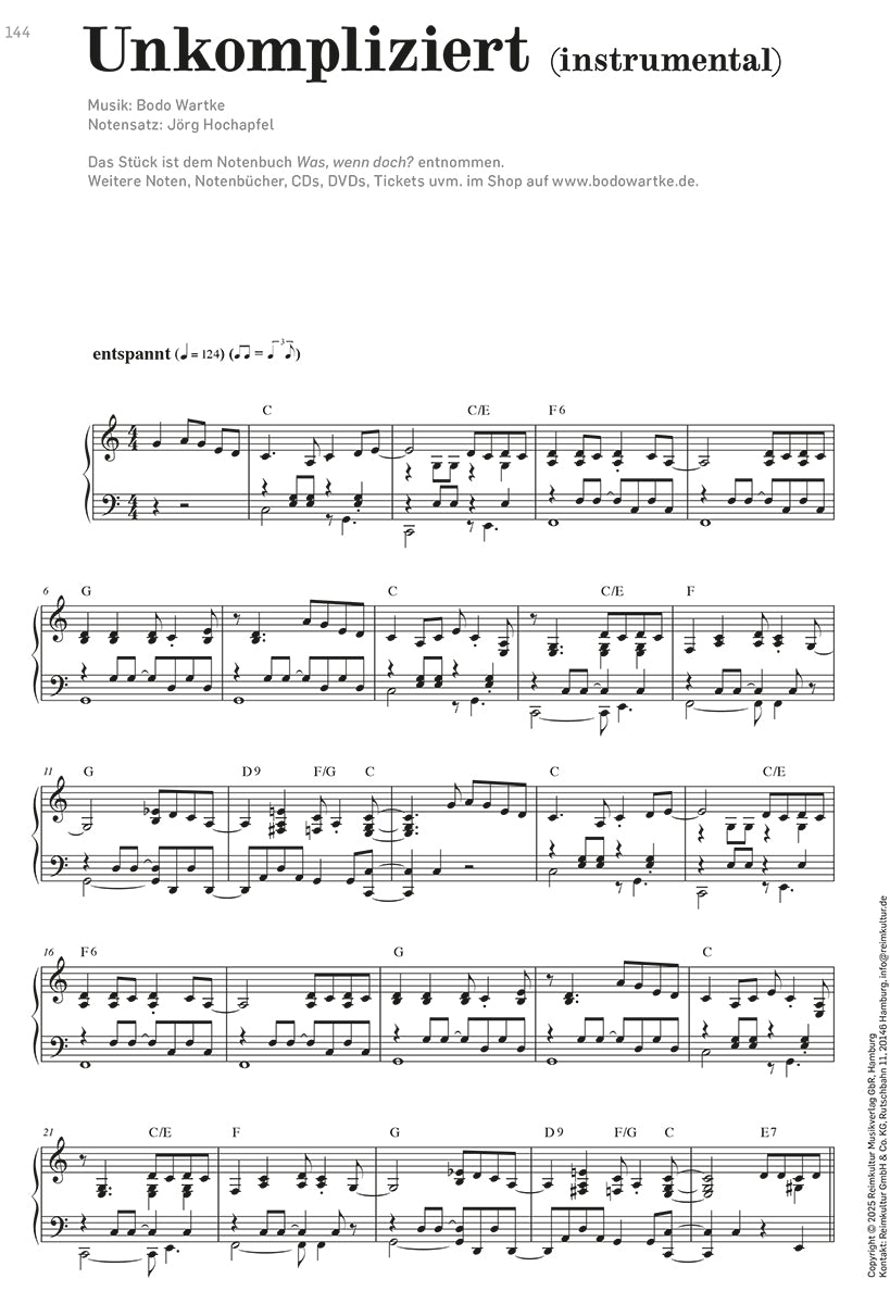 Unkompliziert (instrumental)
