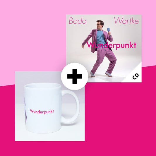 Wunderpunkt CD (handsigniert) + Becher Bundle