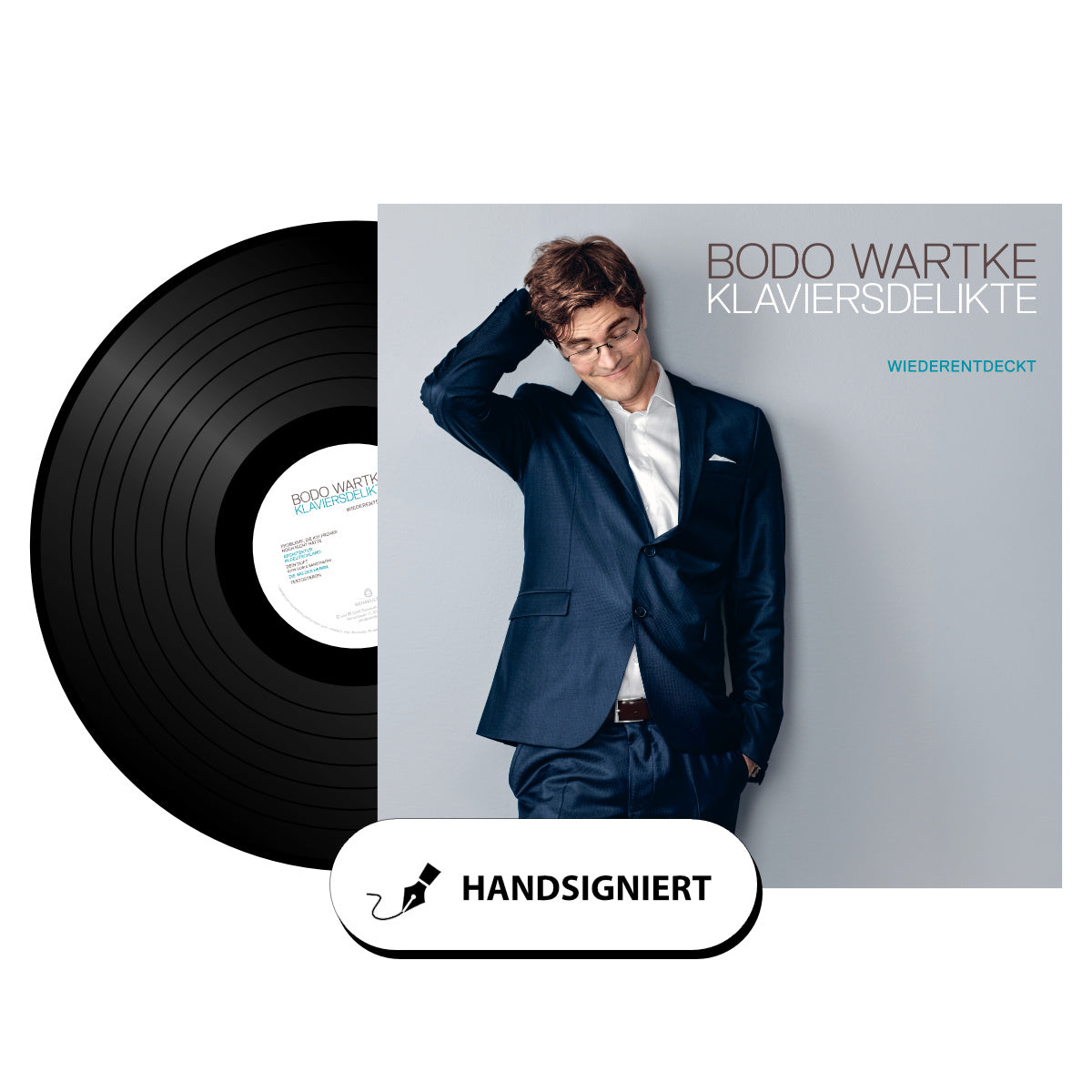 Klaviersdelikte - wiederentdeckt - Doppel-LP (handsigniert!)