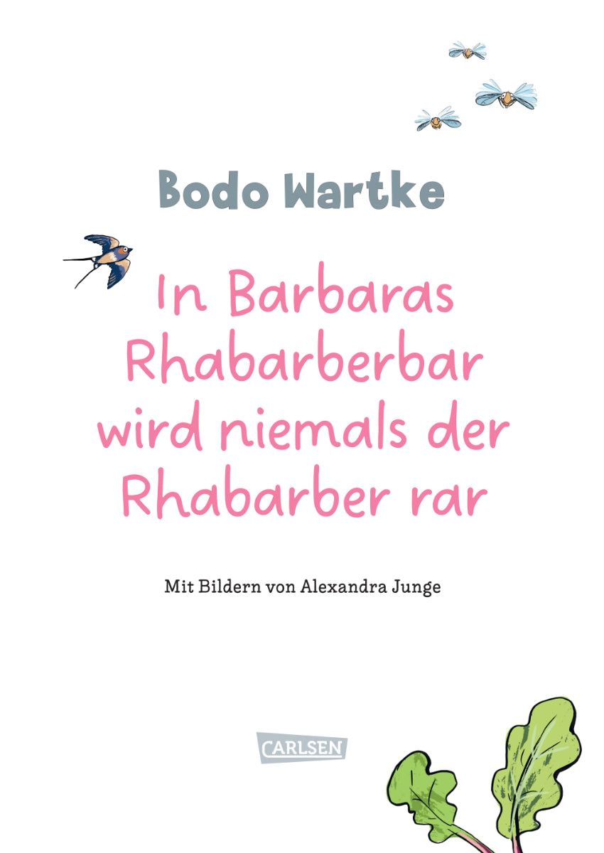 In Barbaras Rhabarberbar wird niemals der Rhabarber rar - Zungenbrechergeschichten - Buch