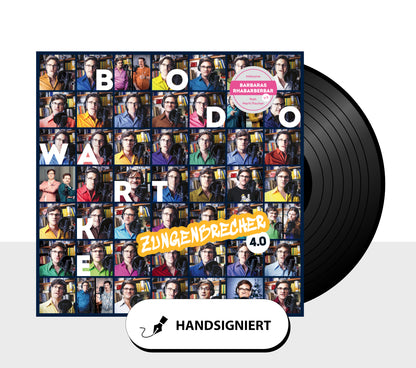 Zungenbrecher 4.0 - handsigniert - LP (schwarz)